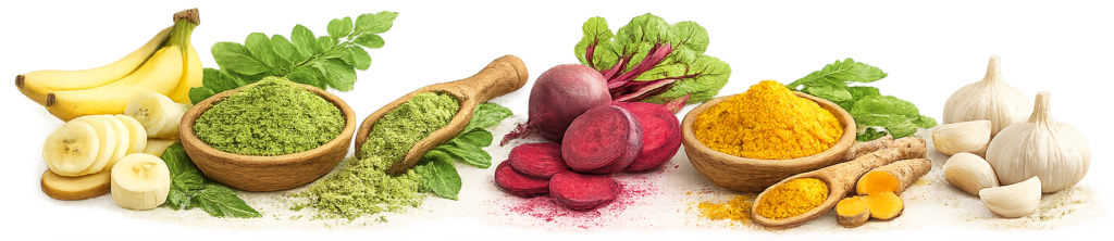 Ayurvedic herbal powders