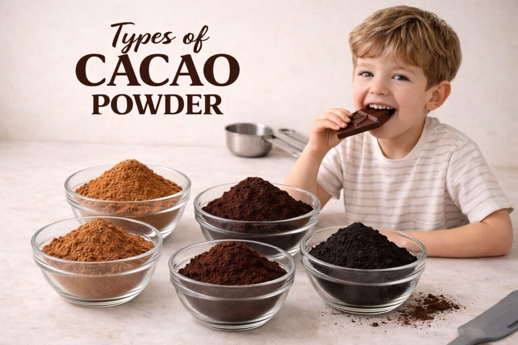 Types of Cacao Powder